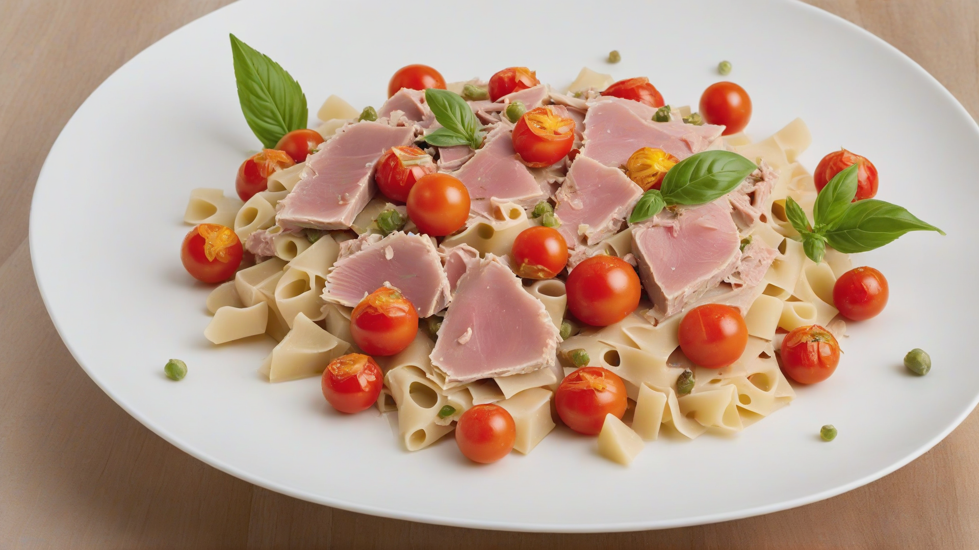 pasta tonno e pomodorini